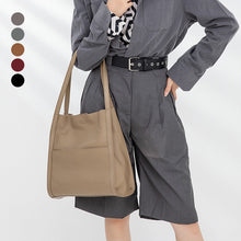 Indlæs billede til gallerivisning Ensfarvet enkel skuldertaske