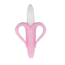 Indlæs billede til gallerivisning Bananformet babytandbørste