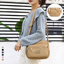 Indlæs billede til gallerivisning Skuldertaske med flere rum