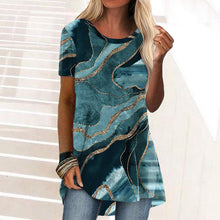 Indlæs billede til gallerivisning Vintage Print Short Sleeve T-Shirt