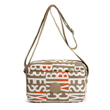 Indlæs billede til gallerivisning Lille lærredstaske i tre lag