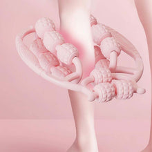 Indlæs billede til gallerivisning Dobbeltrækket Roller Leg Clamp Massager