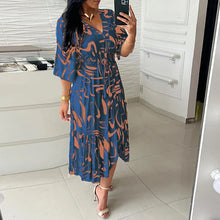 Indlæs billede til gallerivisning Løs nederdel i blækprint