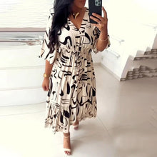 Indlæs billede til gallerivisning Løs nederdel i blækprint