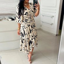 Indlæs billede til gallerivisning Løs nederdel i blækprint