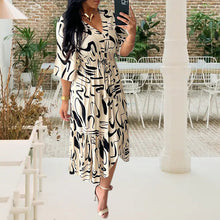 Indlæs billede til gallerivisning Løs nederdel i blækprint