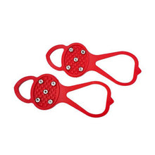 Indlæs billede til gallerivisning ☃️Skosålsunderlag til fodfæste på is- og sneoverflader med skridsikker silikone