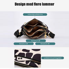 Indlæs billede til gallerivisning Vandtæt lærredsskuldertaske