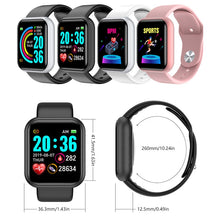 Indlæs billede til gallerivisning Smart armbånd med hjerterytme