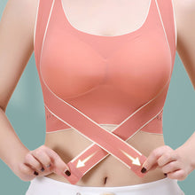 Indlæs billede til gallerivisning Vest BH med knap foran