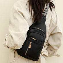 Indlæs billede til gallerivisning Afslappet bæltetaske med lynlås til kvinder