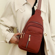 Indlæs billede til gallerivisning Afslappet bæltetaske med lynlås til kvinder