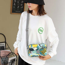 Indlæs billede til gallerivisning Lille lærredstaske i tre lag