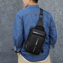 Indlæs billede til gallerivisning Skuldertaske med USB-opladning