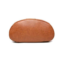 Indlæs billede til gallerivisning Tyverisikret skuldertaske i PU-læder