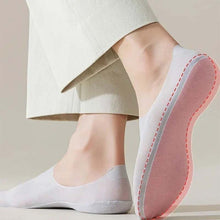 Indlæs billede til gallerivisning Usynlige åndbare issilkestrømper(5 par)