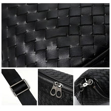 Indlæs billede til gallerivisning Skuldertaske i vævet skal