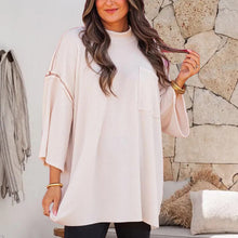 Indlæs billede til gallerivisning Løstsiddende ribbet patchworktop