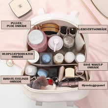 Indlæs billede til gallerivisning Skalformet kosmetiktaske i flere lag