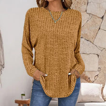 Indlæs billede til gallerivisning T-shirt med rund hals og pit-stripe