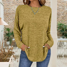 Indlæs billede til gallerivisning T-shirt med rund hals og pit-stripe