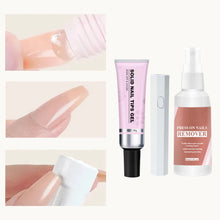 Indlæs billede til gallerivisning Magisk solid neglelim 3-i-1 neglekunstsæt