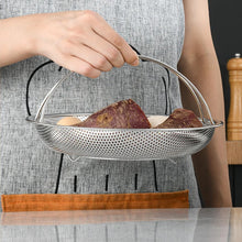 Indlæs billede til gallerivisning Multifunktionel afløbskurv til dampkoger i rustfrit stål