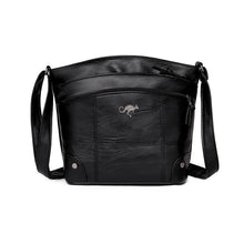 Indlæs billede til gallerivisning Multi Pocket skuldertaske med stor kapacitet