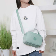 Indlæs billede til gallerivisning Lille lærredstaske i tre lag