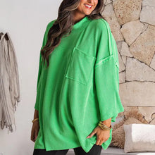 Indlæs billede til gallerivisning Løstsiddende ribbet patchworktop