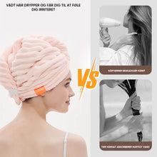 Indlæs billede til gallerivisning Hårtørrerhætte i koralfløjl