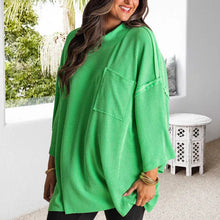 Indlæs billede til gallerivisning Løstsiddende ribbet patchworktop