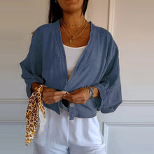 Indlæs billede til gallerivisning Løstsiddende casual cardigan med to knapper