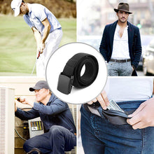 Indlæs billede til gallerivisning Tyverisikret bælte med skjult pengetaske