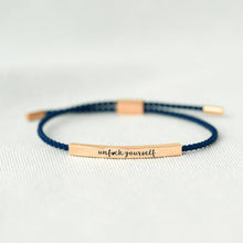 Indlæs billede til gallerivisning UNF♥CK Yourself armbånd