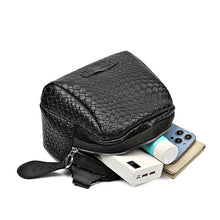 Indlæs billede til gallerivisning Skuldertaske i vævet skal