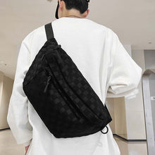 Indlæs billede til gallerivisning Ternet taske til brystet