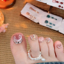 Indlæs billede til gallerivisning 14 ark firkantet tryk på tånegle