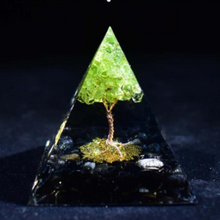 Indlæs billede til gallerivisning Livets mening Pyramide i harpiks