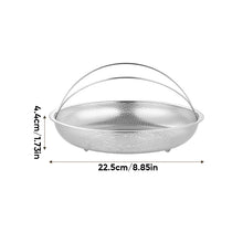 Indlæs billede til gallerivisning Multifunktionel afløbskurv til dampkoger i rustfrit stål