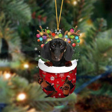 Indlæs billede til gallerivisning Julesok vedhæng med hund