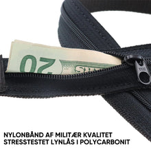 Indlæs billede til gallerivisning Tyverisikret bælte med skjult pengetaske