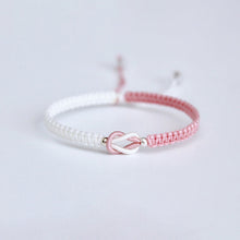 Indlæs billede til gallerivisning Linked Together Håndlavet flettet armbånd