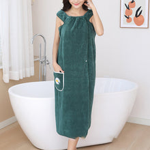 Indlæs billede til gallerivisning Hurtigtørrende, vandabsorberende badekåber