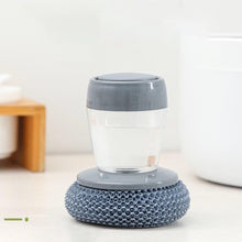 Indlæs billede til gallerivisning Sæbedispenserende håndfladebørste til køkken