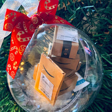 Indlæs billede til gallerivisning Gennemsigtig julekugle
