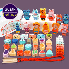 Indlæs billede til gallerivisning Pædagogiske snøreperler