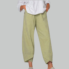Indlæs billede til gallerivisning Afslappede bukser i bomuldsblanding