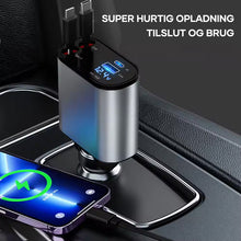 Indlæs billede til gallerivisning Fire-i-en biloplader til mobiltelefoner