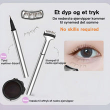Indlæs billede til gallerivisning 2-i-1 Eyeliner & Lower Eyelash Stamp Set